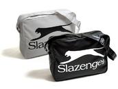 View Item Slazenger Shoulder Flight Sports Satchel Bag Black / White